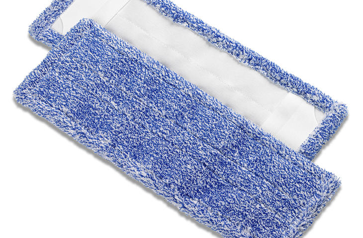 wischtextilien microfaser wischbezug premium blau